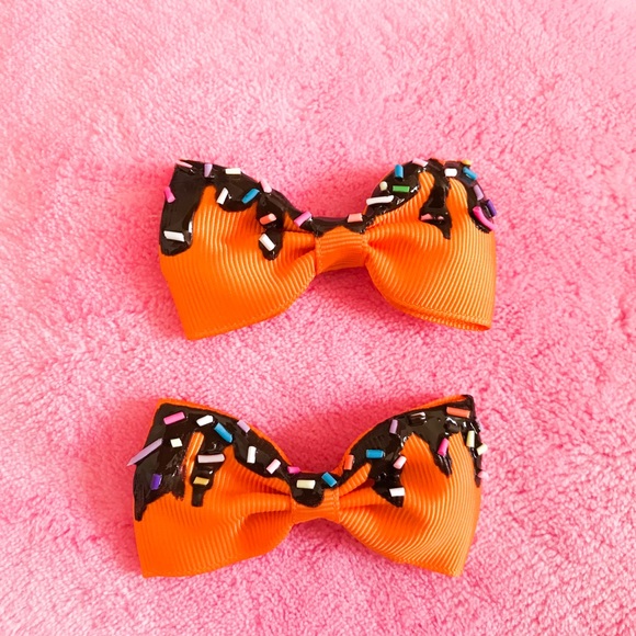 💖 Kawaii Dessert Inspired Hair Bows 💖 - Picture 3 of 4